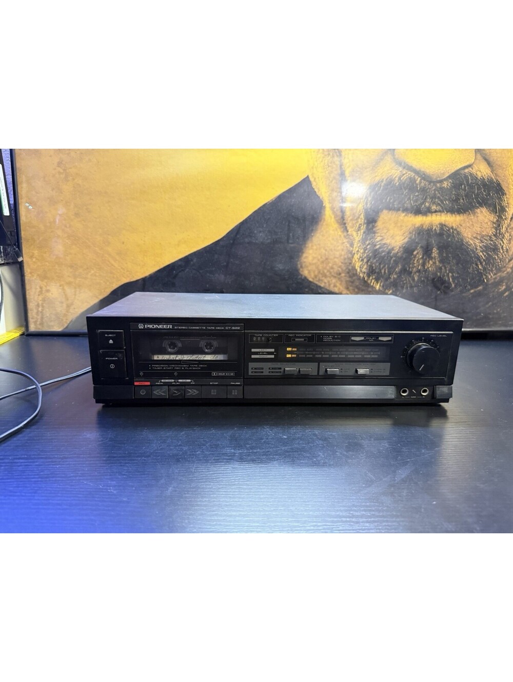 Pioneer CT-S22 Stereo Cassette Tape Deck Dolby B-C NR Tested Working Japan